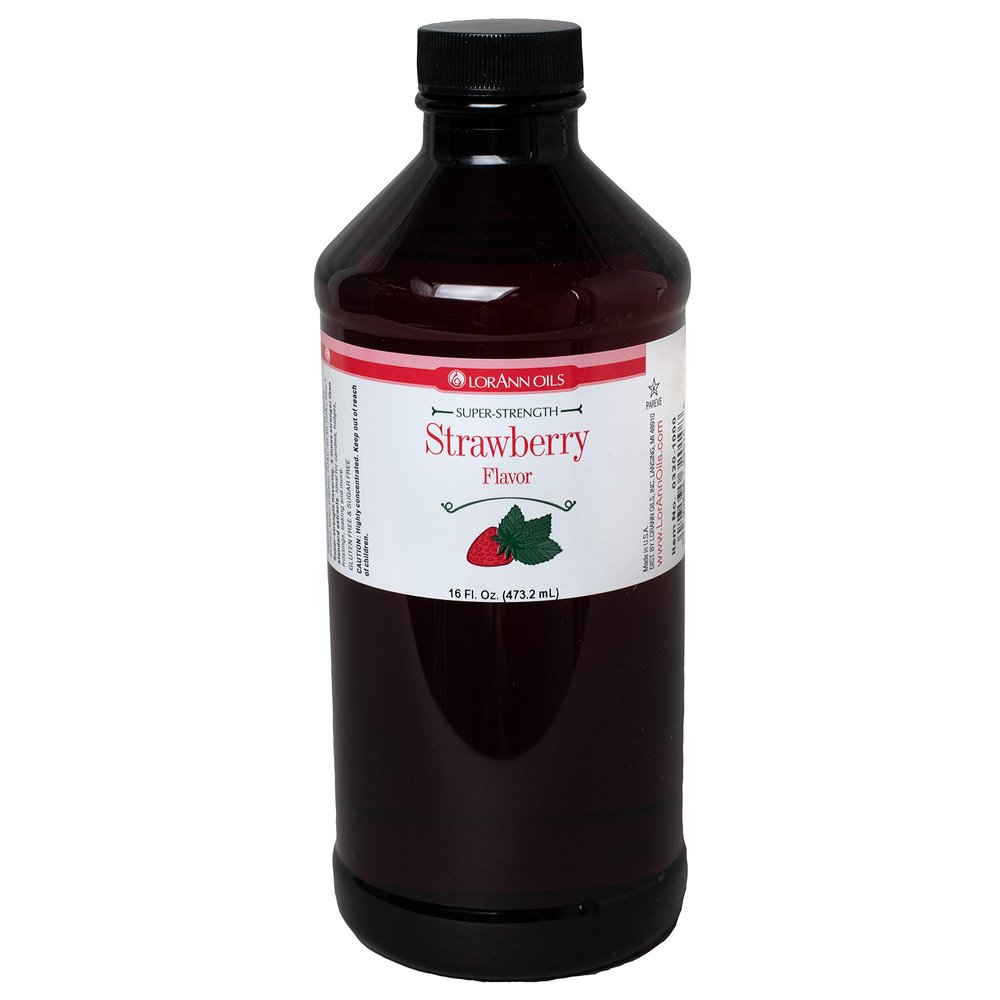 LorAnn Strawberry SS Flavor, 16 ounce bottle