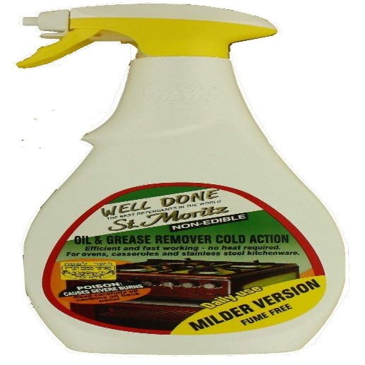 Well Done St.Moritz Oven Cleaner Cold Action (750Ml) Pack (3, Milder Version Fume Free)