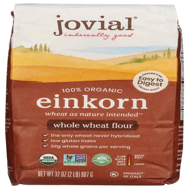 100% Organic Flour; Einkorn Whole Wheat