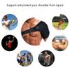 Shoulder Support Brace with Pressure Pad for Men Women, Adjustable Shoulder Brace for Torn Rotator Cuff, Tendonitis, Dislocation, AC Joint, Bursitis, Labrum Tear, Pain, Fits Right or Left Shoulder view 4