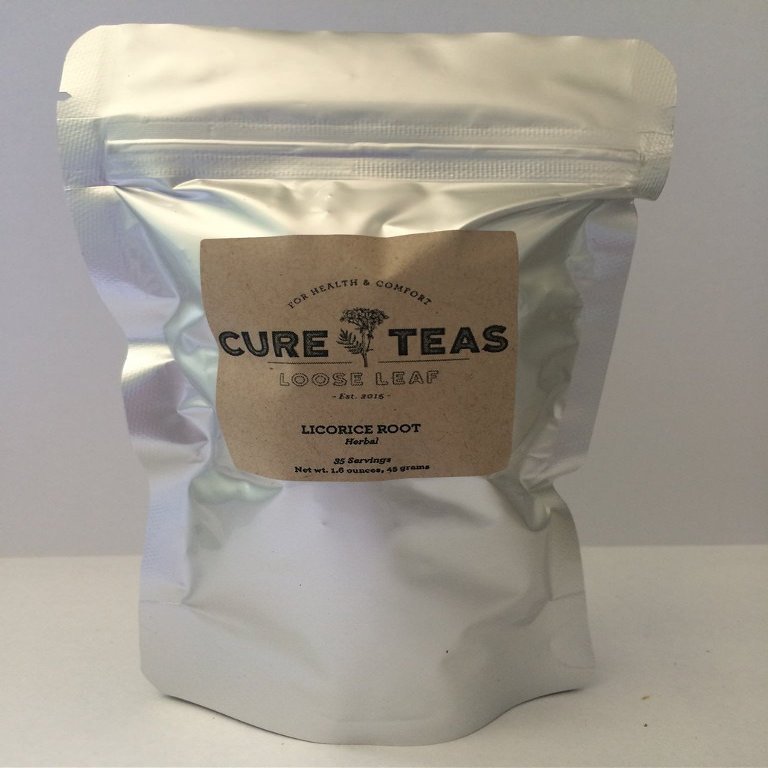 Cure Teas Loose Leaf Herbal Tea - Licorice Root