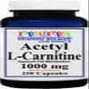 Acetyl L-Carnitine 1000 Mg 200 Capsules view 1