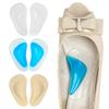 Dr. Foot's Arch Support Shoe Insoles for Flat Feet, Gel Arch Inserts for Plantar Fasciitis, Adhesive Arch Pad for Relieve Pressure and Feet Pain- 3 Pairs (Beige+Blue+ Clear, 3 Count (Pack of 1)) view 1