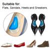 Dr. Foot's Arch Support Shoe Insoles for Flat Feet, Gel Arch Inserts for Plantar Fasciitis, Adhesive Arch Pad for Relieve Pressure and Feet Pain- 3 Pairs (Beige+Blue+ Clear, 3 Count (Pack of 1)) view 3