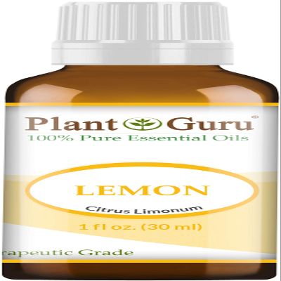 Lemon Essential Oil 1 oz / 30 ml 100% Pure Undiluted Therapeutic Grade Cold Pressed from Fresh Lemon Peel, Great for Aromatherapy Diffuser, Relaxation and Calming, Natural Cleaner.