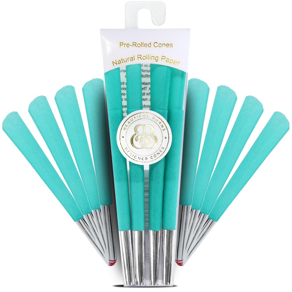 Beautiful Burns, Breakfast at Tiffany's Pre-Rolled Cones - 8 Pack of Pre Roll Cone Shells