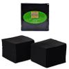 Perfect Stix - 2 Ply Black Napkin-100ct Paper Cocktail Beverage Napkins, 2-Ply, Black (Pack of 100) view 1