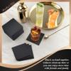 Perfect Stix - 2 Ply Black Napkin-100ct Paper Cocktail Beverage Napkins, 2-Ply, Black (Pack of 100) view 4