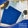 2 Ply Blue Beverage Cocktail Napkins. Pack of 100 Count view 4