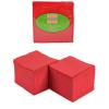 2 Ply Red Beverage Napkins (Pack of 100ct) view 1