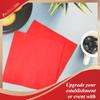 2 Ply Red Beverage Napkins (Pack of 100ct) view 4