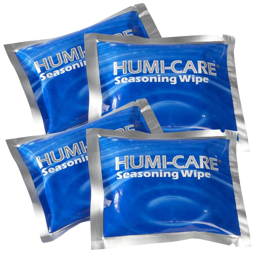 HUMI-CARE Humidor Seasoning Wipes (4-Pack)