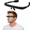 Pegasi 2 - Smart Light Therapy Glasses, Improve Your Sleep in 7 Days, Feather-Light, Research-Backed Blue-Green Light, Boost Energy, Beat Jet Lag (Black) view 1
