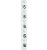 A Roll of Fold Silk Size Tabs - White, 500pcs (16) view 1