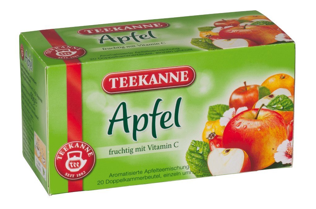 3x Teekanne (Apfel) apple (each box 20 tea bags)