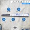 Beautiful Burns, China Blue Pre-Rolled Cones - 8 Pack of Pre Roll Cone Shells view 3