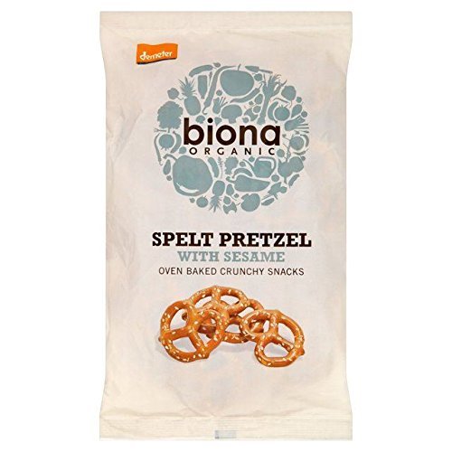 Biona Organic Spelt Pretzel With Sesame - 125g