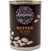 Biona Organic Butter Beans in Water - 400g view 1