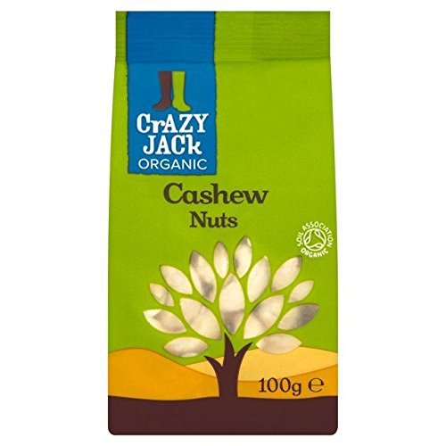Crazy Jack Organic Cashew Nuts - 100g