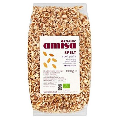 Amisa Organic Spelt Puffs - 200g