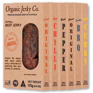 Organic Jerky Co. 6 X 125g Best Beef Jerky (6 x 125g (4.4 oz.))