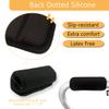 Universal Walker Padded Hand Grip Covers, Premium Medical Soft Cushion Memory Foam Core Padding, Wicking, Comfort, Washable, Black view 3
