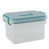 Nicesh Clear Plastic Storage Box Organizer/Medicine Box, Family Emergency Kit Storage Box view 1