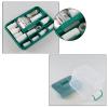 Nicesh Clear Plastic Storage Box Organizer/Medicine Box, Family Emergency Kit Storage Box view 4