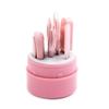 Baby Nail Clipper Set with Scissors,Tweezers, Trimmer and Nail File,Complete Care for Any Child,Newborn,Infant or Toddler Nails (5 pcs) (Pink) view 3
