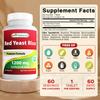 Best Naturals Red Yeast Rice 1200 Mg Tablet for Healthy Cholesterol Level, 60 Count (Pack of 6) view 2