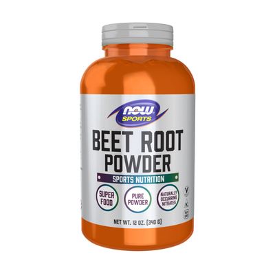 NOW Foods Sports Nutrition, Beet Root Powder, Super Food With Naturally Occurring Nitrates, 12-Ounce