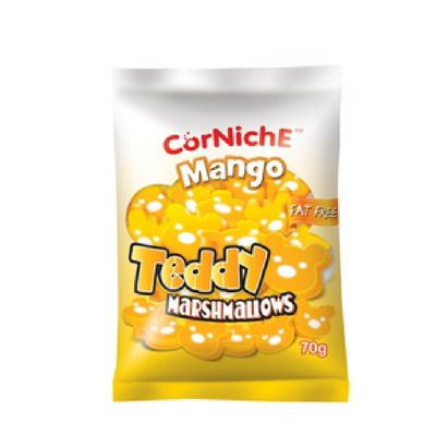 Corniche Teddy Marshmallow Mango 70g (6 Pack)