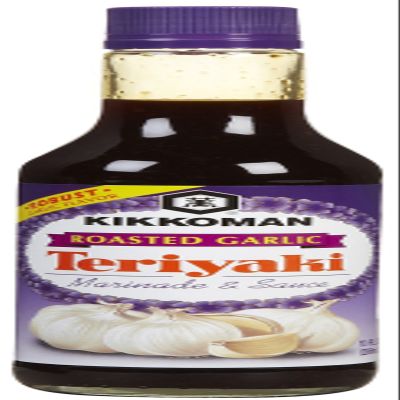 Kikkoman Roasted Garlic Teriyaki Marinade & Sauce - 10 oz