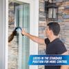 Unger 18-inch Professional Grip Swivel Squeegee  Professional Grade Window Squeegee for the Home, Large Squeegee for Glass Window Cleaning view 3