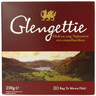Glengetti Teabags, 80 Count (Pack of 6)