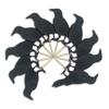 10pcs Halloween Crows Cupcake Toppers Raven Cake Topper Picks for Halloween Christmas Party Decoration view 4