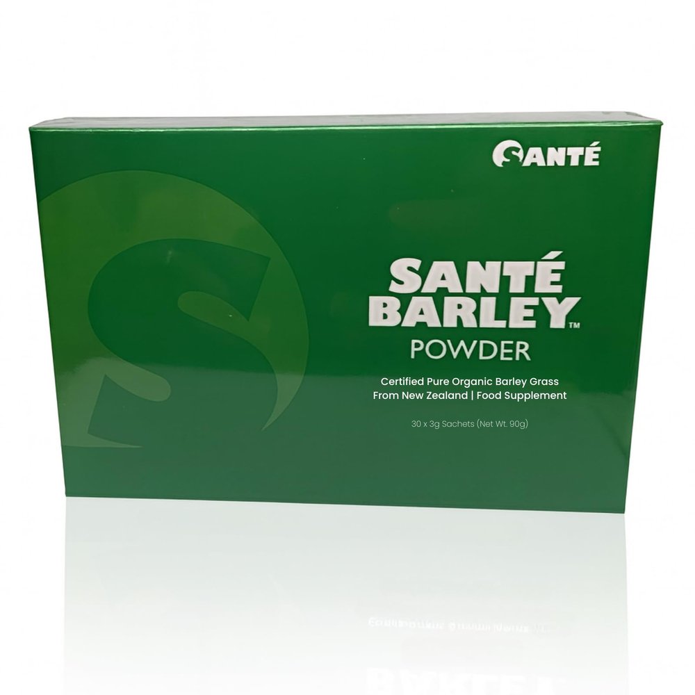 Sante Pure Barley Powder New Zealand Blend - 1 Box = 30 Sachets