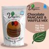 It's Really Vegan Pancake & Waffle Mix | Dairy Free, Egg Free, and Soy Free Mix Pancake Waffle | Serving Size 1/3 Cup Mix (40g) (Chocolate) view 3
