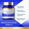 Carlyle Benfotiamine 300mg | 90 Capsules | Fat Soluble Vitamin B1 Thiamine | Non-GMO, Gluten Free Supplement view 3