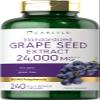 Carlyle Grape Seed Extract | 240 Capsules | Maximum Strength Standardized Extract | Non-GMO, Gluten Free view 1