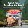 Bridgford Filled French Toast - Shelf-Stable Breakfast Snack - 3 Pack - Nutritious Survival Food for Camping, Emergency Food Supply, Outdoor Adventures, and Survival Kits view 3