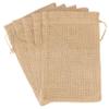 CleverDelights 8" x 12" Burlap Bags - 10 Pack - 8x12 Inch Jute Burlap Drawstring Sacks view 4