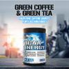 EVL BCAAs Amino Acids Powder - BCAA Energy Pre Workout Powder for Muscle Recovery Lean Growth and Endurance - Rehydrating Post Workout Recovery Drink with Natural Caffeine - Blue Raz view 2