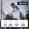 EVL BCAAs Amino Acids Powder - BCAA Energy Pre Workout Powder for Muscle Recovery Lean Growth and Endurance - Rehydrating Post Workout Recovery Drink with Natural Caffeine - Blue Raz view 4