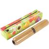 Chicwrap Veggies Refillable Plastic Wrap Dispenser - Includes One 12" x 250' Roll of Professional Grade Plastic Wrap - BPA Free and Kosher Certified - Reusable Dispenser w/Slide Cutter view 4
