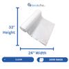 ASSUREPAK Clear (Natural Color) HDPE Coreless Trash Liners - 24"x33" - 1000 Bags - 9 microns - Clear - TL24339MWF - AssurePak view 2