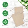 Greenmile 24 Pack Organic Cotton Muslin Bags | 4x6" | Reusable Small Cloth Bag view 4