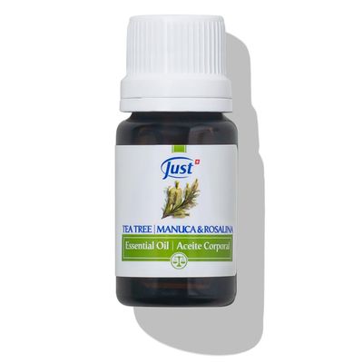 SwissJust Tea Tree Oil 10ml - Promotes Skin Regeneration, Targets Athlete's Foot, Enhances Oral Care and Ensures Hygiene and Intimate Comfort