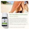 SwissJust Tea Tree Oil 10ml - Promotes Skin Regeneration, Targets Athlete's Foot, Enhances Oral Care and Ensures Hygiene and Intimate Comfort view 2
