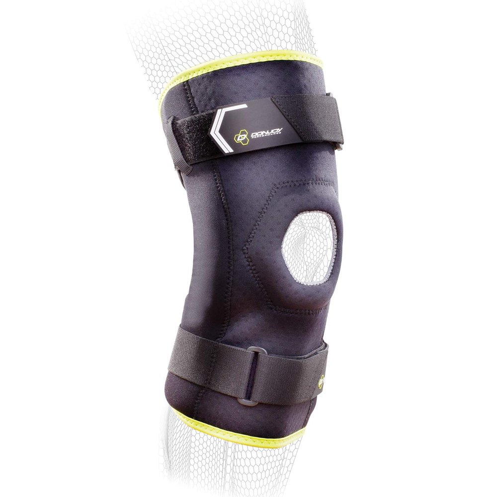 DonJoy Bionic Comfort Hinged Knee Brace - Ligament Protection From Meniscus Injuries, Knee Instability, Sprains - Small/Medium
